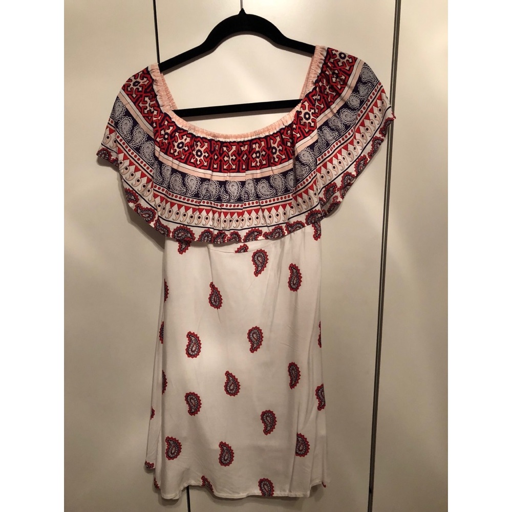 Off the shoulder dress